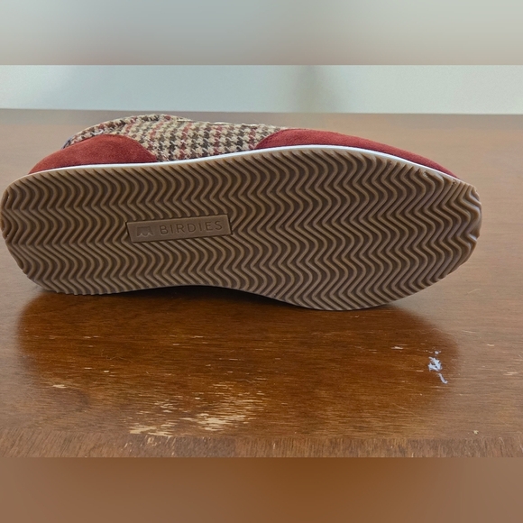 Birdies Size 8.5 Women's Roadrunner Sneaker Primary Plaid - Picture 9 of 13